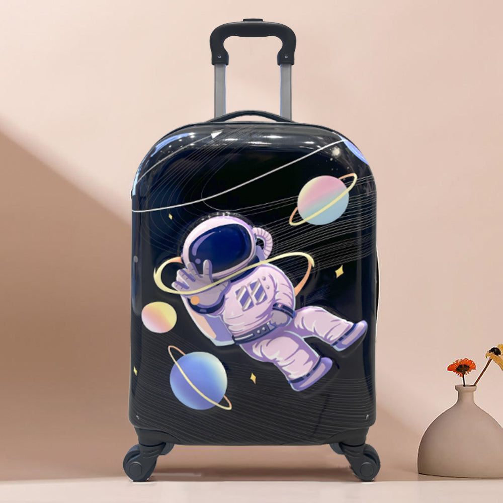 Mumuso Astronaut Pattern Children s Trolley Case 16in