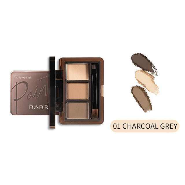 Babrea Painting Nature 3 Color Eyebrow Powder