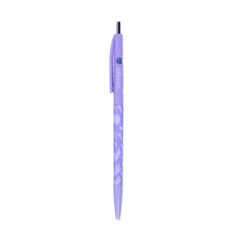 M&G Lavender Retractable Ball Pen 0.38mm - Blue