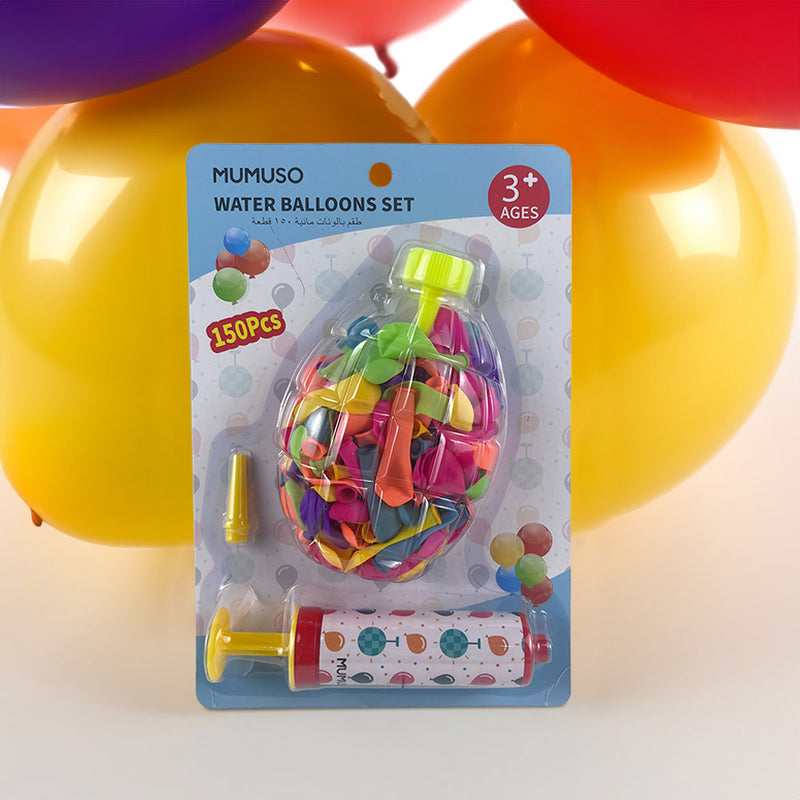 Mumuso Water Balloons Set, 150pcs