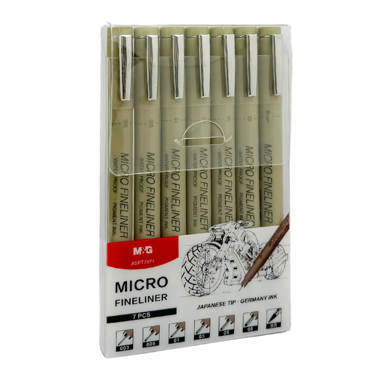 M&G Micro Fine liner - 7pcs