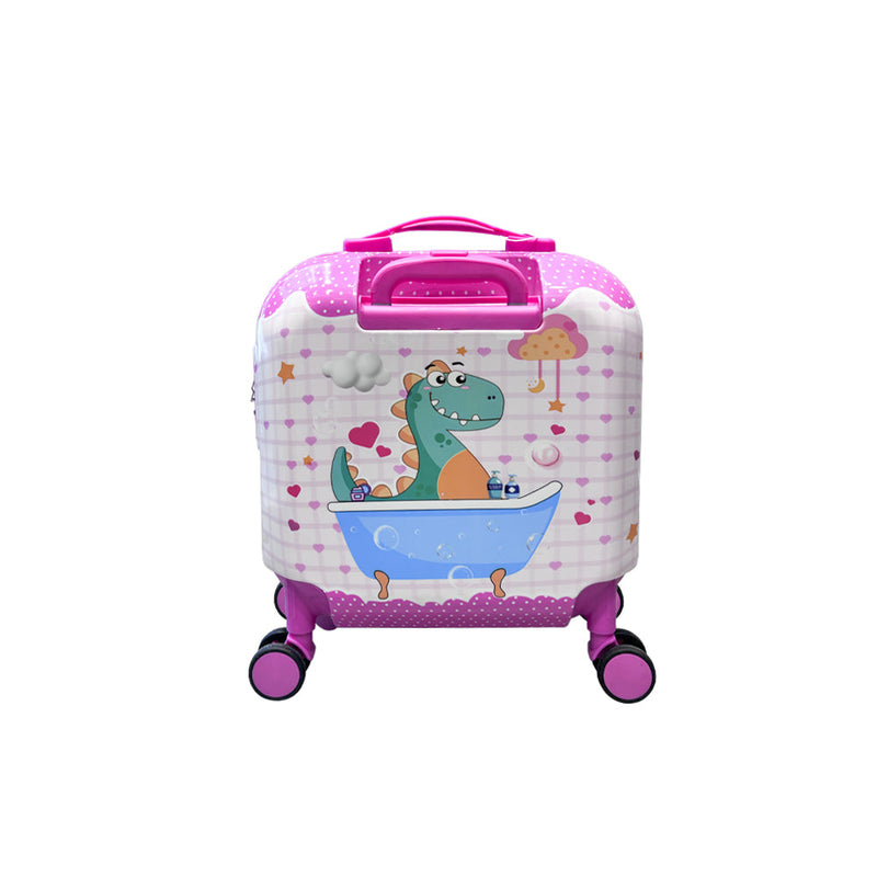 Mumuso Children's Trolley Case - Dinosaur (18in)