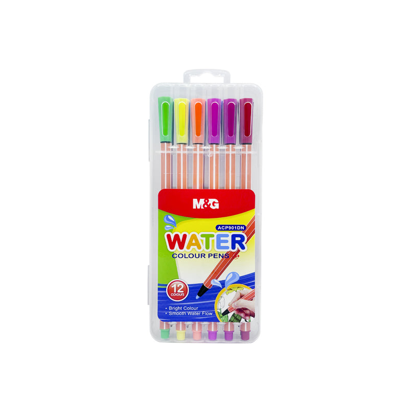 M&G Water Color Pen - ACP901DN (12 colors)