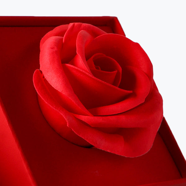 Mumuso  Rose Jewelry Box#Red