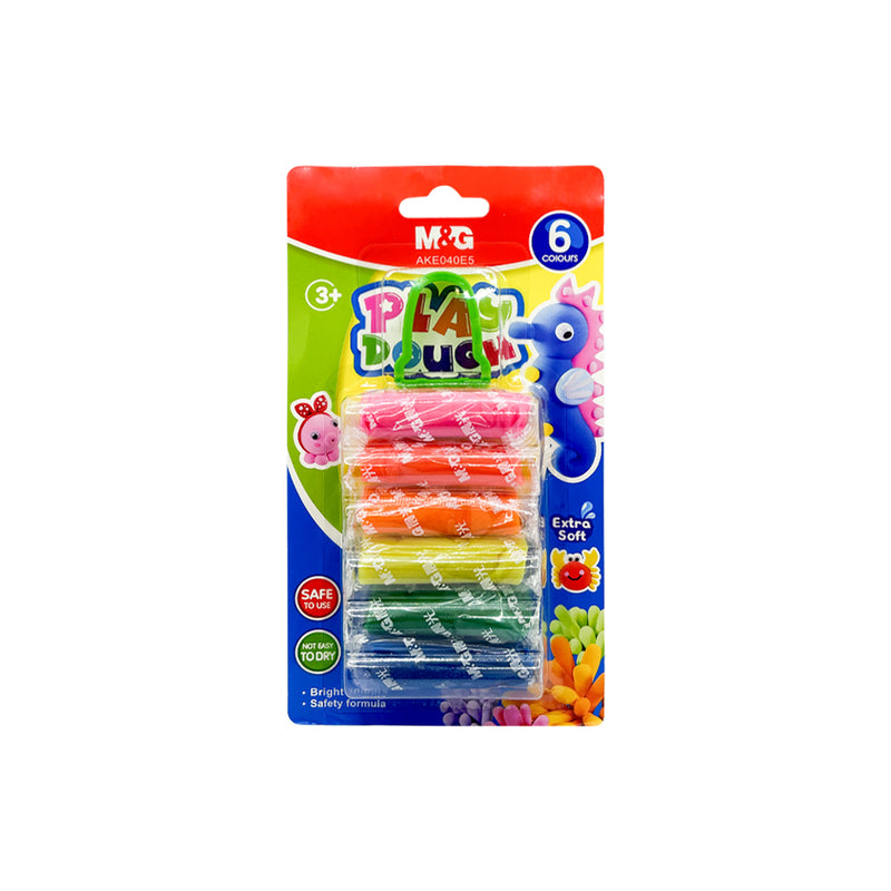 M&G 6colours blister modeling clay