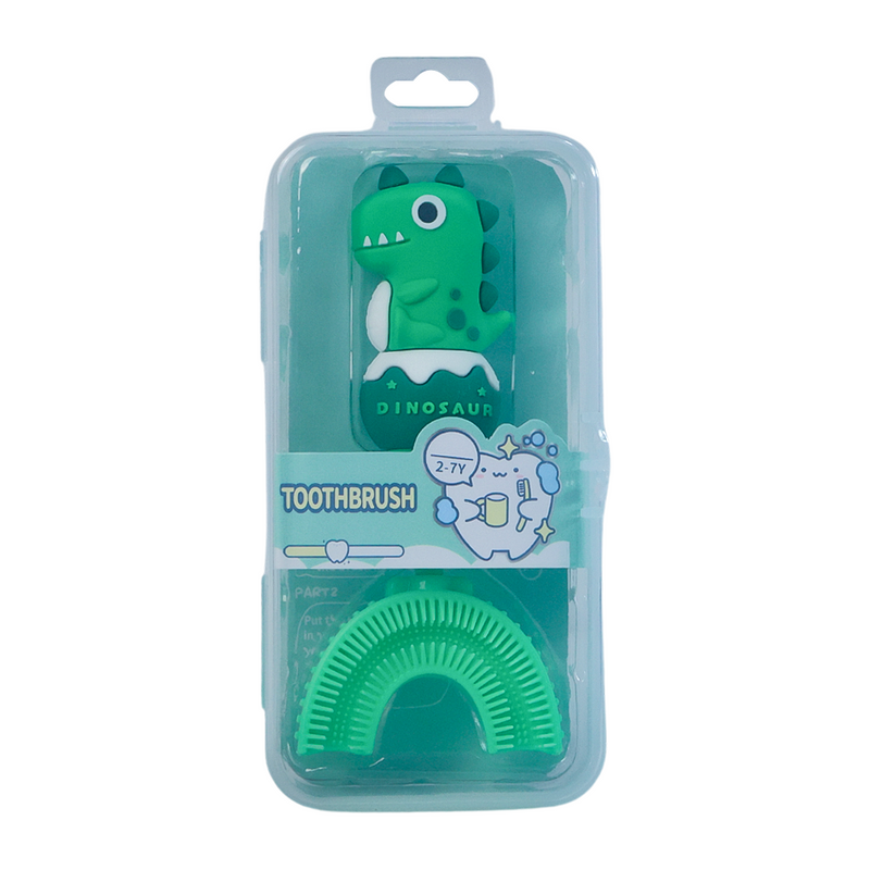 Mumuso Dinosaur Children Toothbrush U Shape