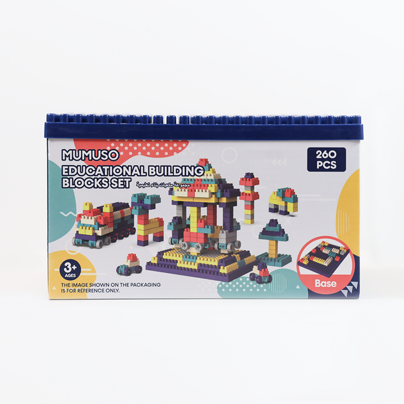 Mumuso Educational Building Blocks Set-260 Pcs