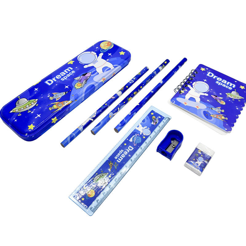 Mumuso Stationery Set - Blue