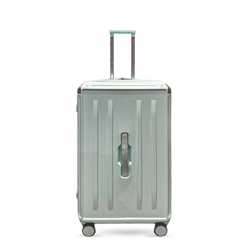 Mumuso Adult Trolley Luggage YH-305 - Sky Blue (28in)