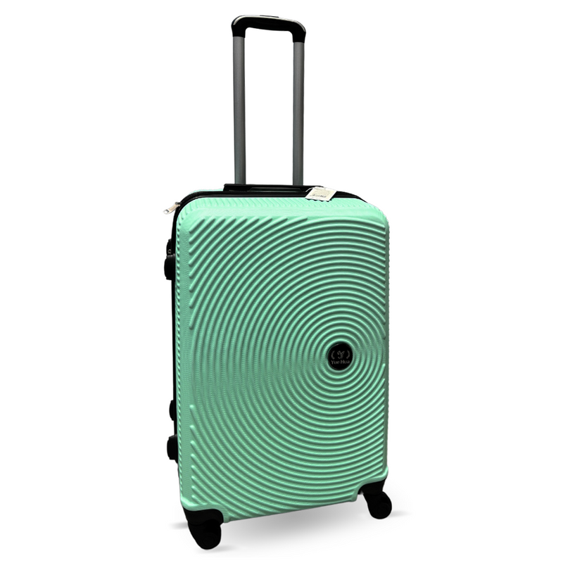 Mumuso Trolley Luggage 8038 - Light Green (24in)