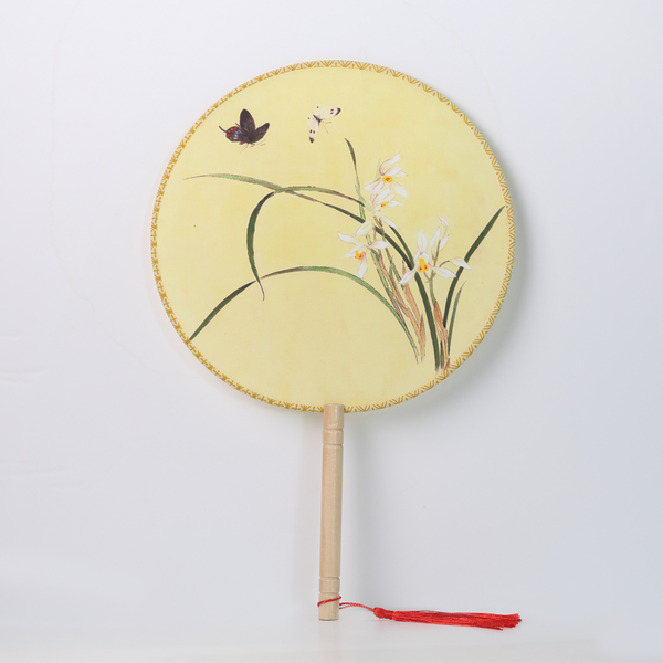 Mumuso Chinese Style Round Hand Fan