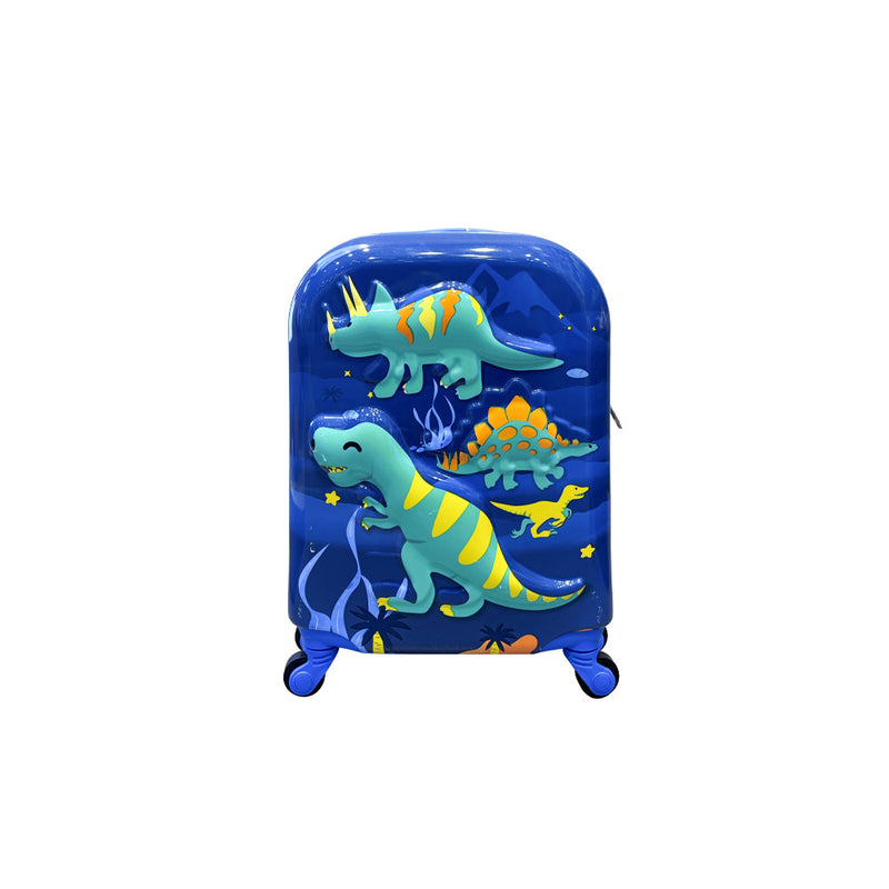 Mumuso Dinosaur Pattern Children's Trolley Case - 16in