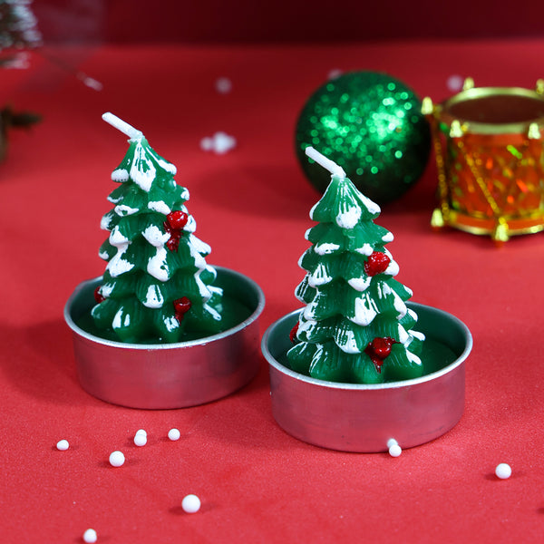 Mumuso Christmas Tree Candles