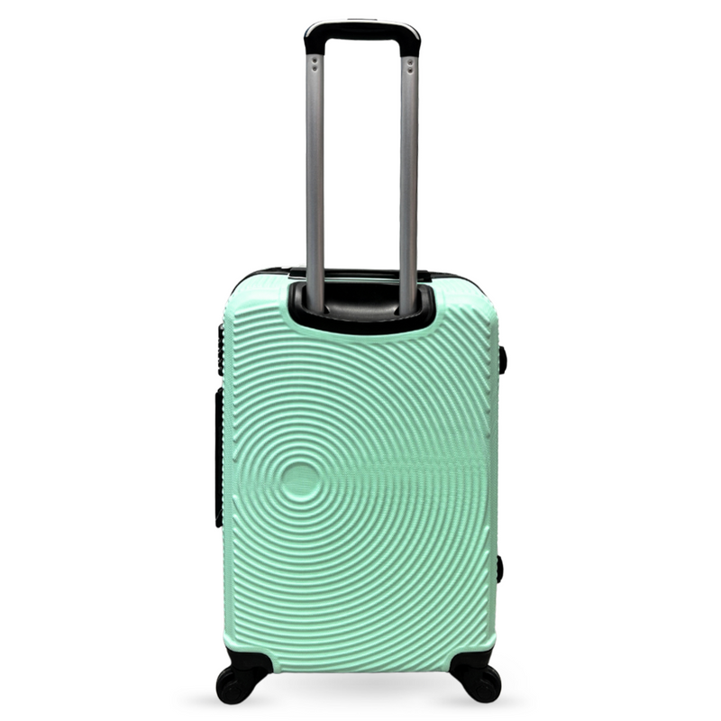 Mumuso Trolley Luggage 8038 - Light Green (24in)