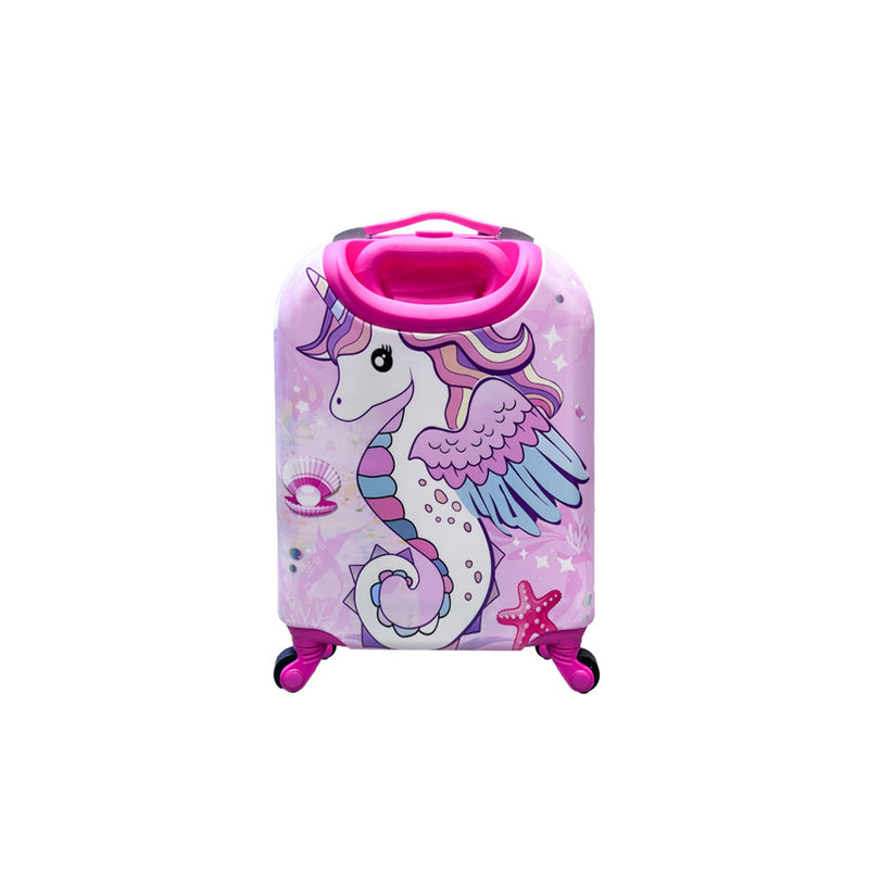 Mumuso Unicorn Pattern Children's Trolley Case - 16in