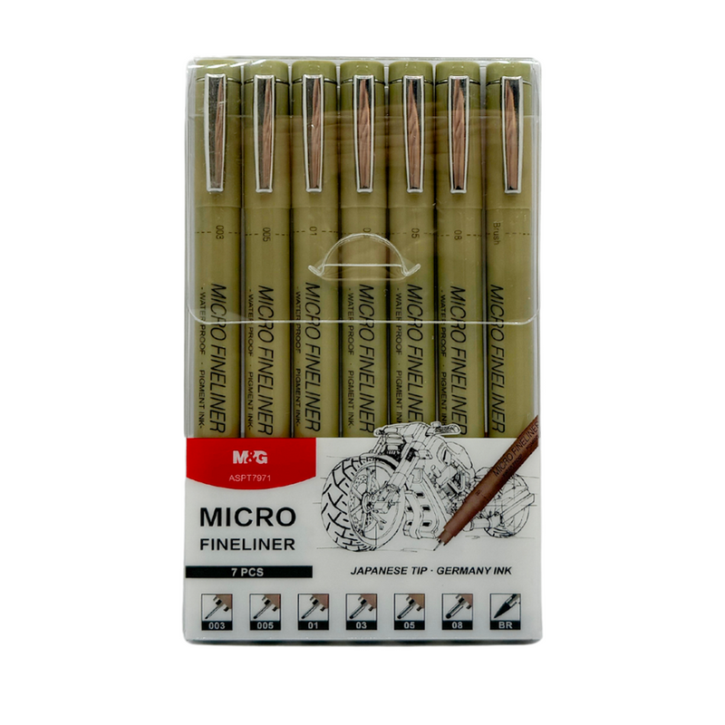 M&G Micro Fine liner - 7pcs