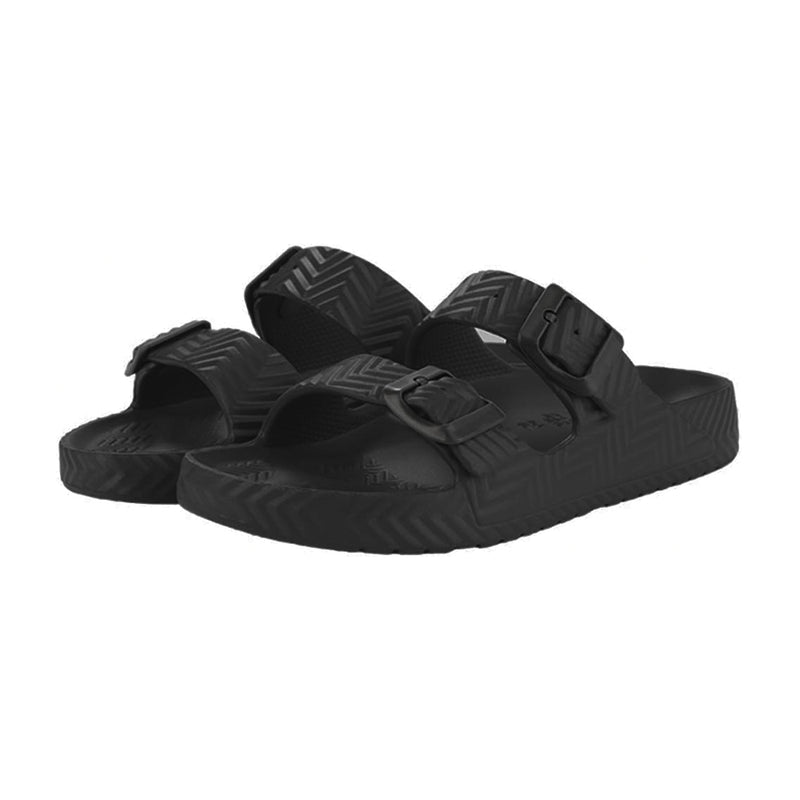 DUOZOULU - ripple slides - lightweight buckle sandals