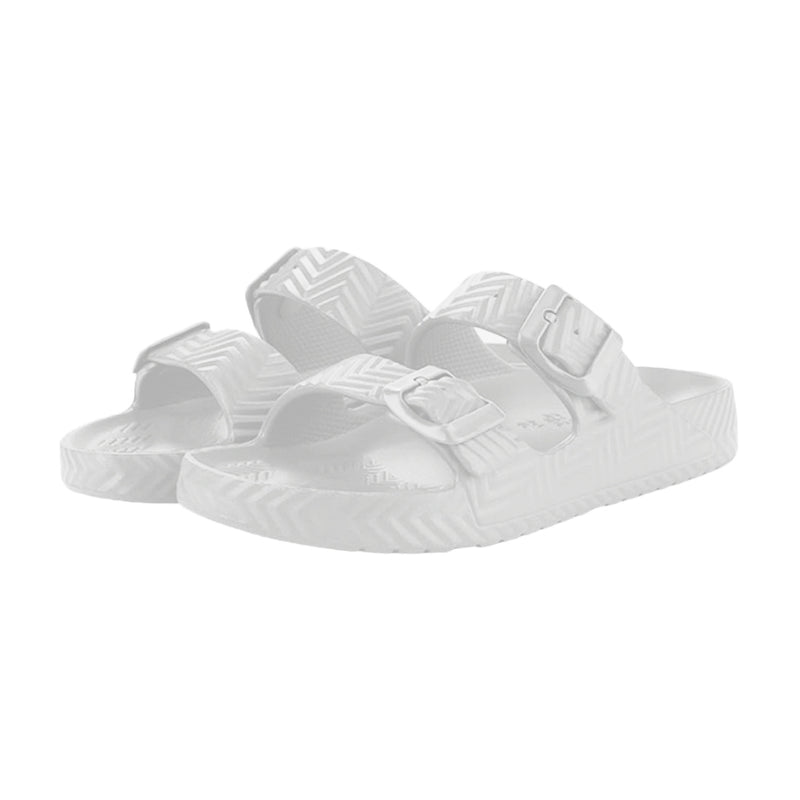 DUOZOULU - ripple slides - lightweight buckle sandals