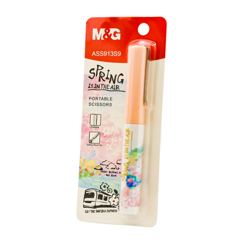 M&G Sakura Time Pen-type Scissors