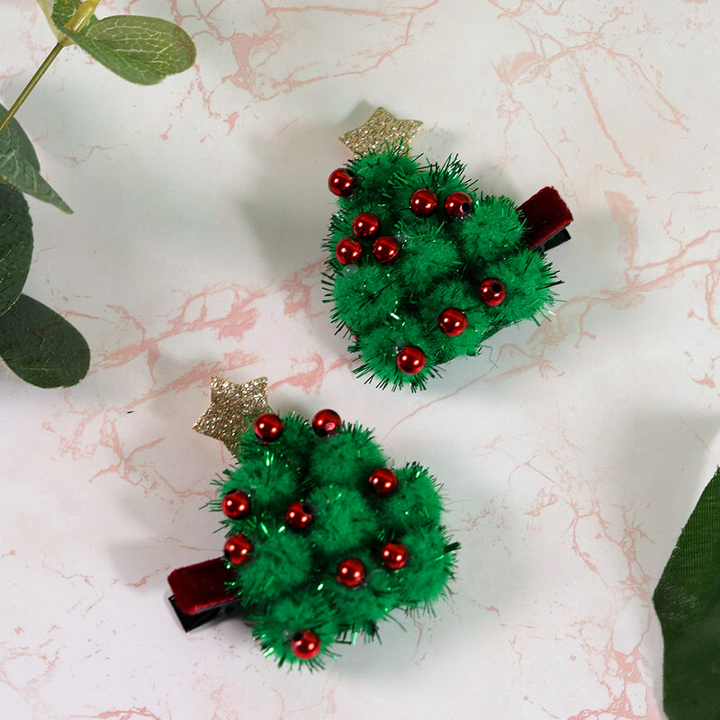 Mumuso Mj-Stars Christmas Tree Hairpin