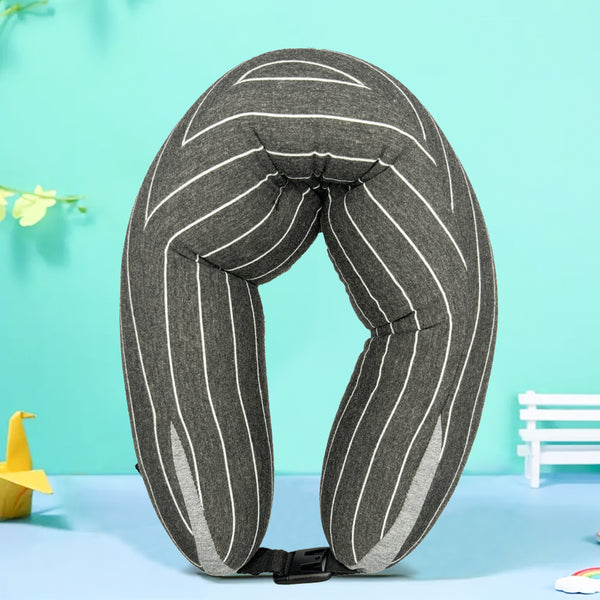 Mumuso Long Striped Sweat Cloth U-Shaped