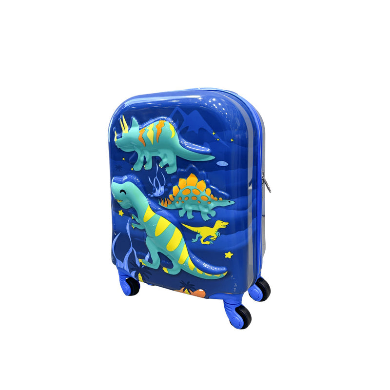 Mumuso Dinosaur Pattern Children's Trolley Case - 16in