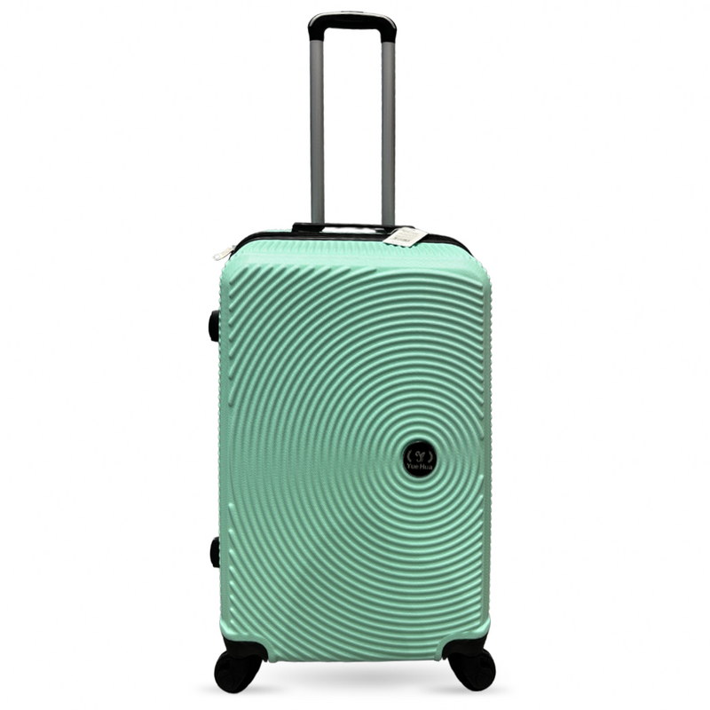 Mumuso Trolley Luggage 8038 - Light Green (24in)