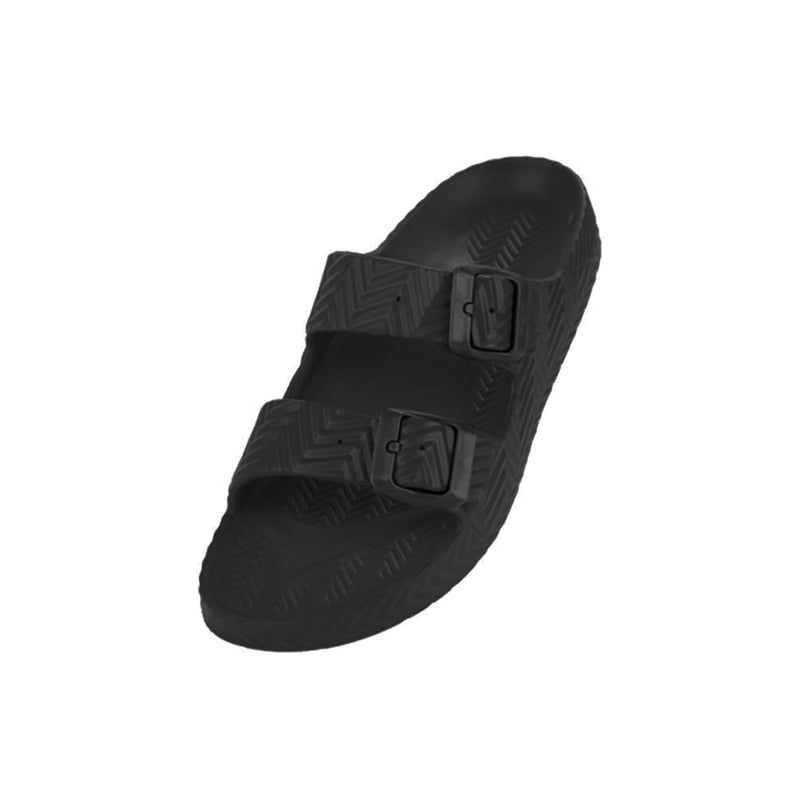 DUOZOULU - ripple slides - lightweight buckle sandals