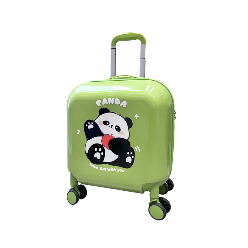 Mumuso Children's Trolley Case - Panda (18in)