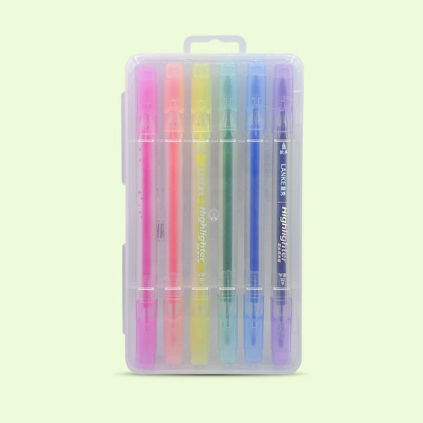 Mumuso Double-end Highlighter - LK50 (6 colors)