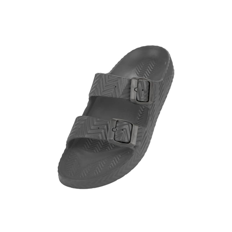 DUOZOULU - ripple slides - lightweight buckle sandals