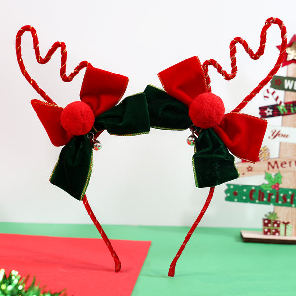 Mumuso Mj-Christmas Antler Butterfly Headband