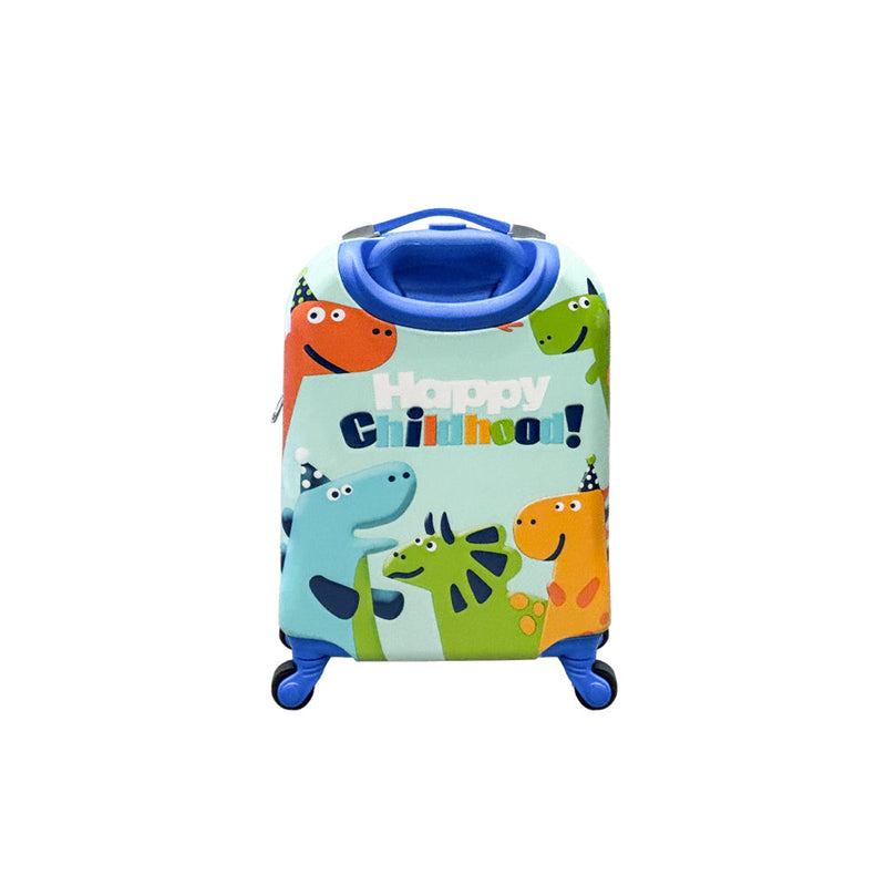 Mumuso Happy Dinosaur Children's Trolley Case