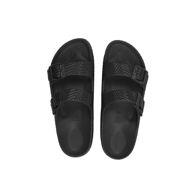 DUOZOULU - ripple slides - lightweight buckle sandals