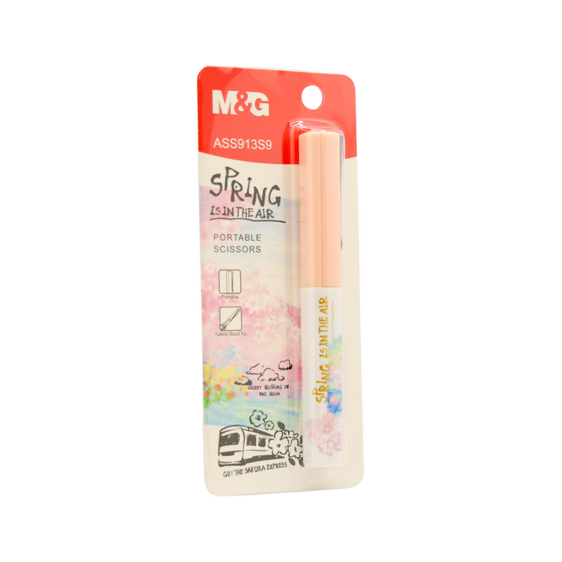 M&G Sakura Time Pen-type Scissors