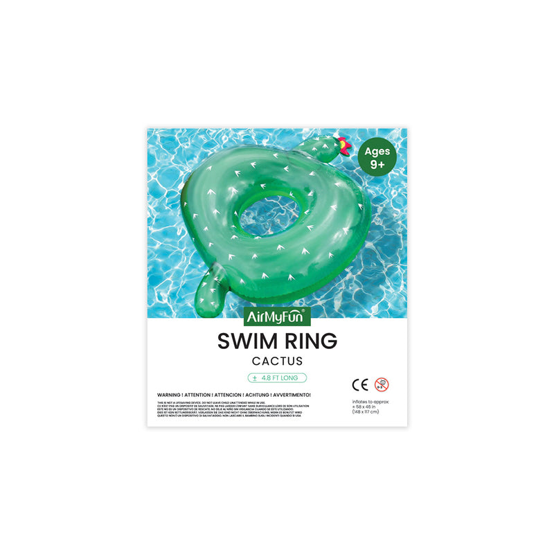 Mumuso Cactus Swim Ring - 120cm