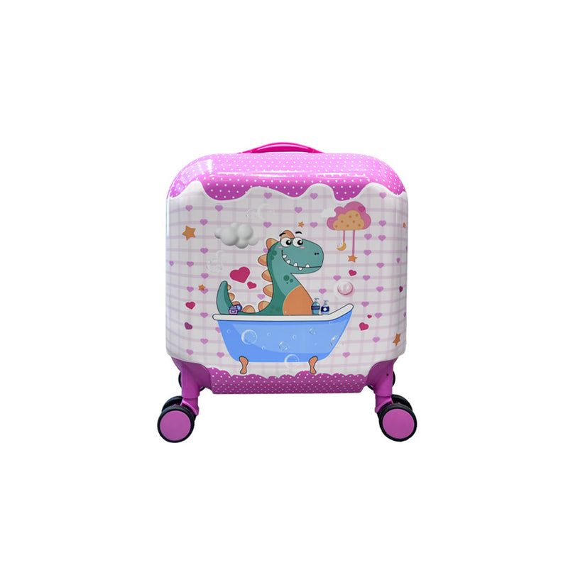 Mumuso Children's Trolley Case - Dinosaur (18in)