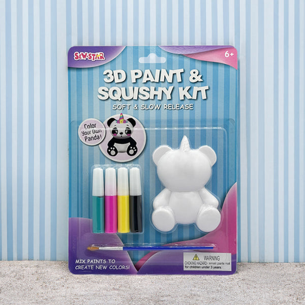 Mumuso Panda DIY Coloring Squishy Toy