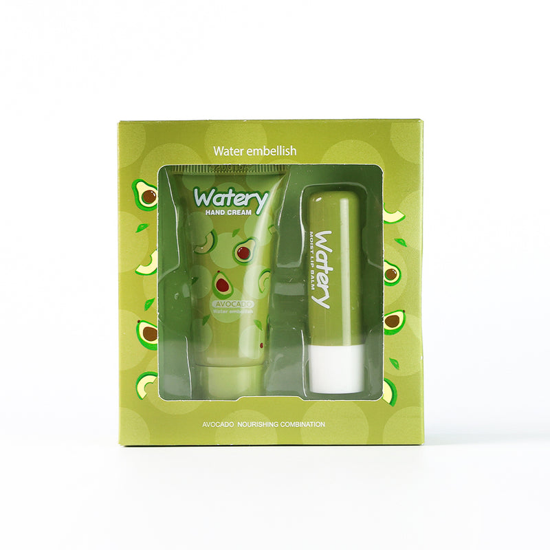 Mumuso  Avocado Lipstick & Handcream Set