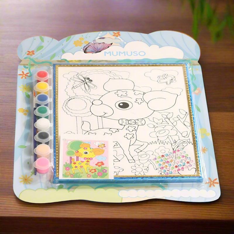 Mumuso Little Deer Coloring Painting Kit