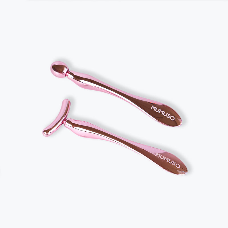 Mumuso 2-Piece Face & Eye Massager Stick Set