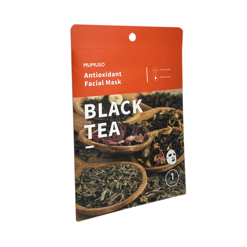 Mumuso Black Tea Antioxidant Facial Mask