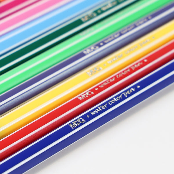 M&G Acp901Ex12 Color Hexagonal Bar Water Color Pen