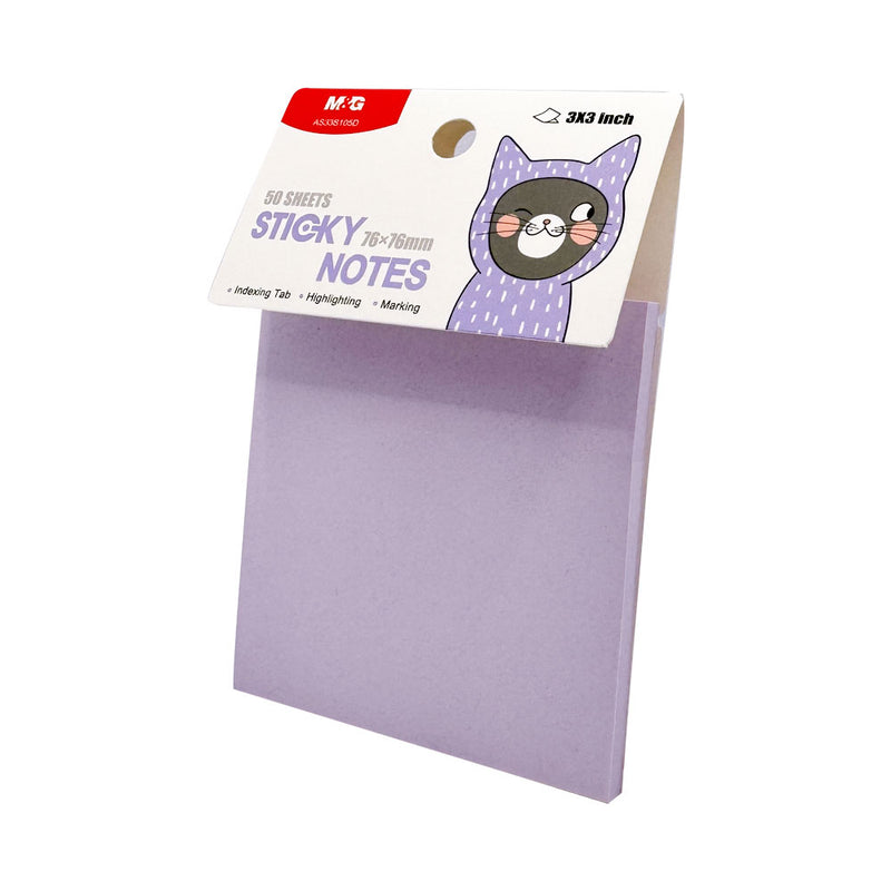 M&G Sticky Notes - Light Purple (100 sheets)