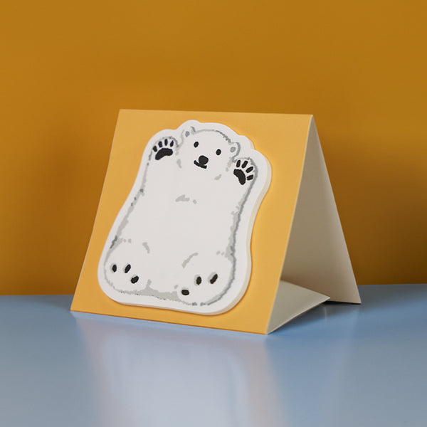 M&G Animal Round Roll Shape Stand Up Sticky Note - As33B125