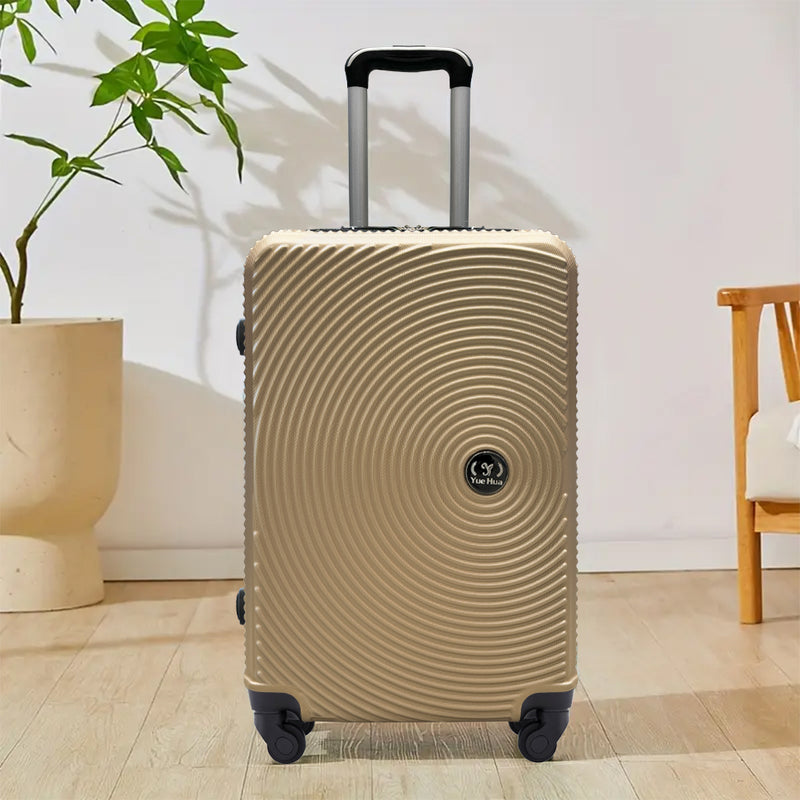 Mumuso Trolley Luggage 8038 - Champagne