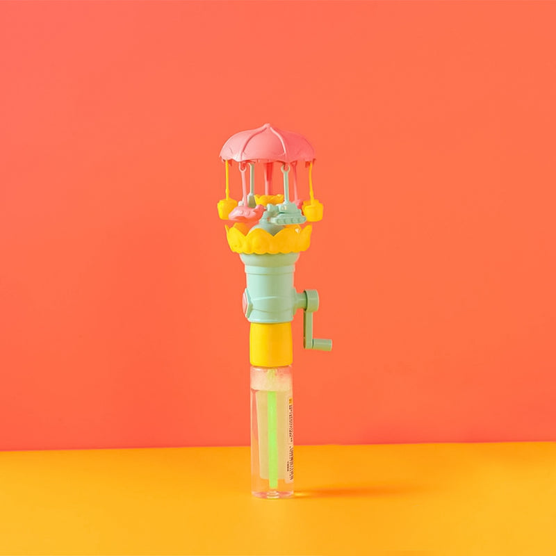 Mumuso Bubble Wand with Carousel Head Design - Random Color