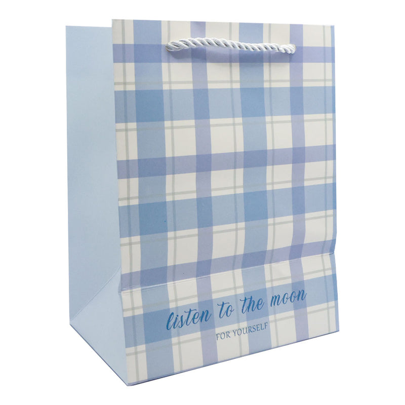 Mumuso Plaid Series Gift Bag