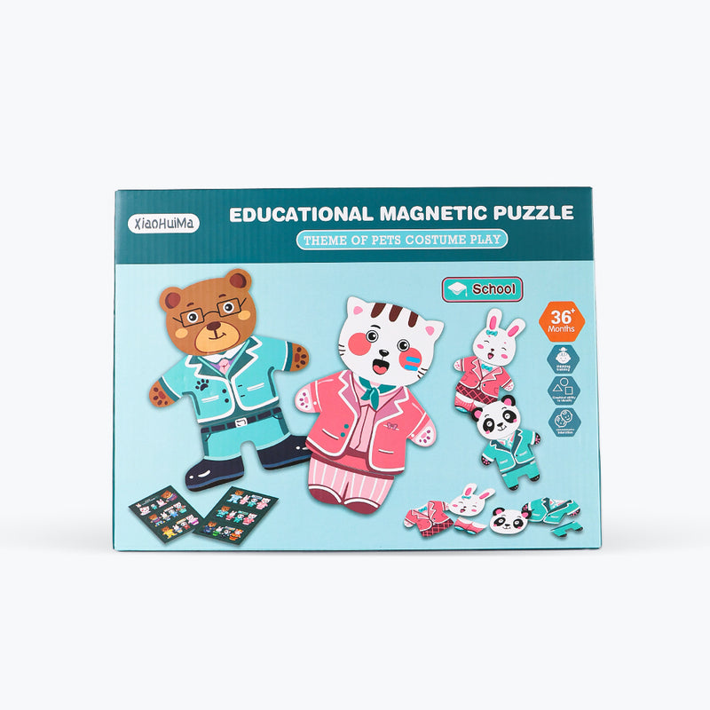 Mumuso Magnetic Puzzle - Animals