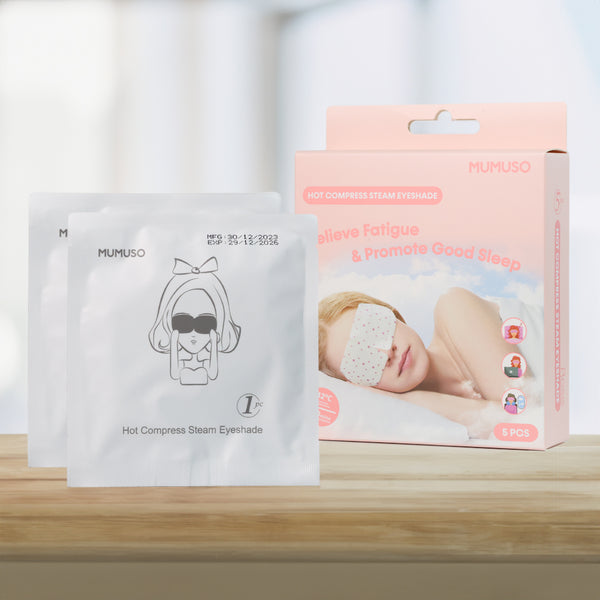 Mumuso Steam Eye Mask - Rose (5pcs)